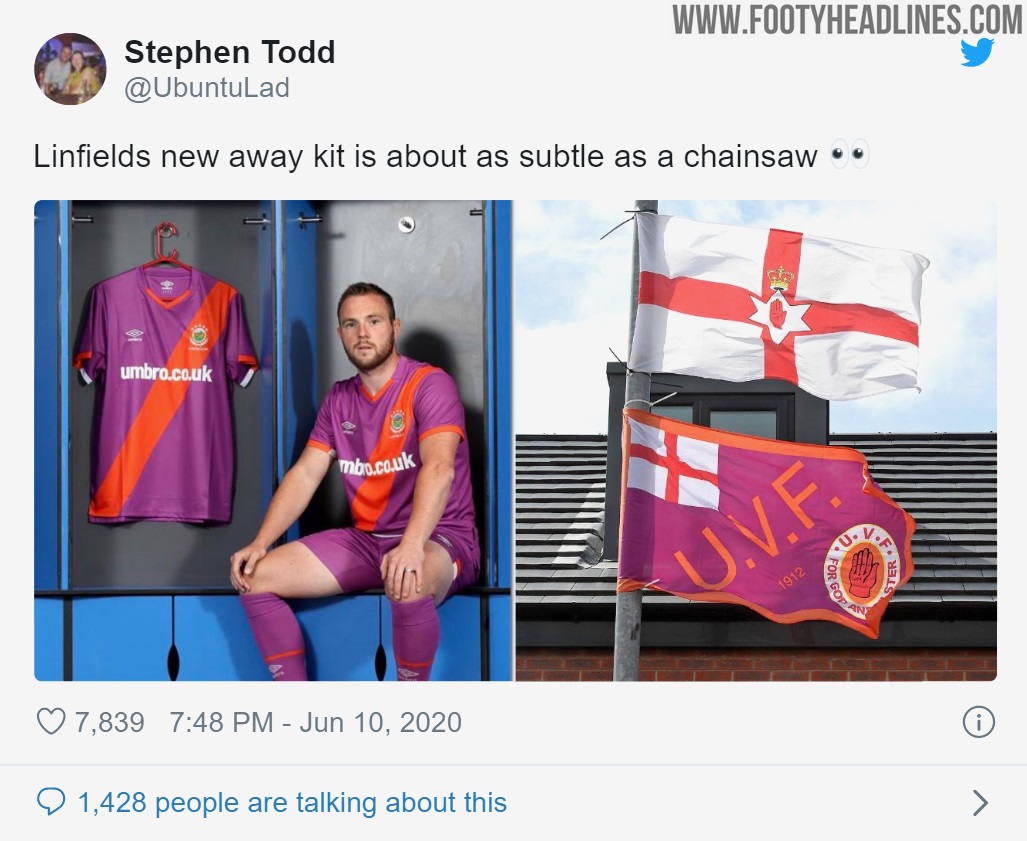 Linfield 2024 kit uvf